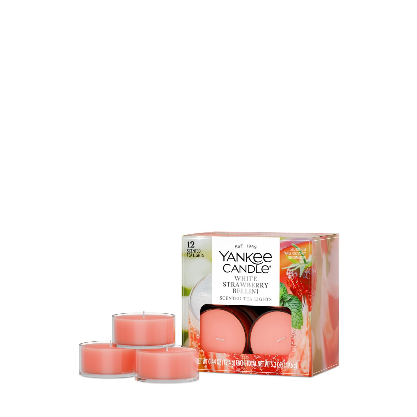 White Strawberry Bellini Core 4-0733